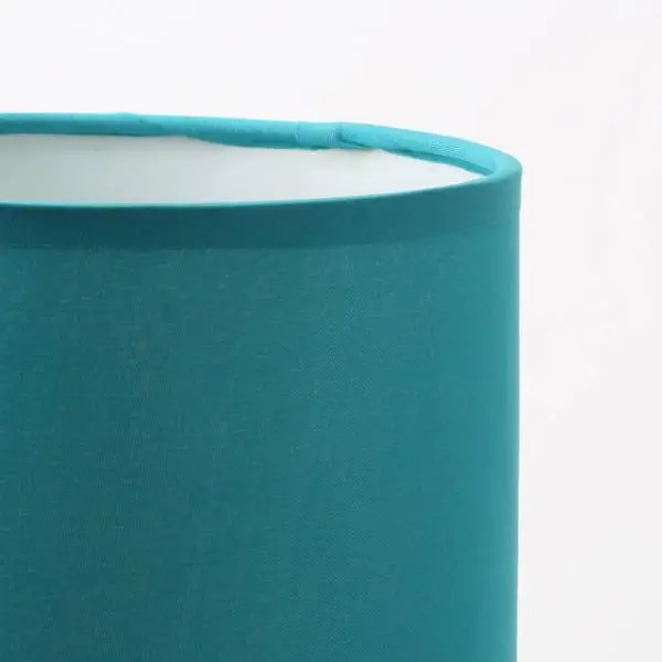 Evaine Teal Acrylic Ball Table Lamp - Image 5