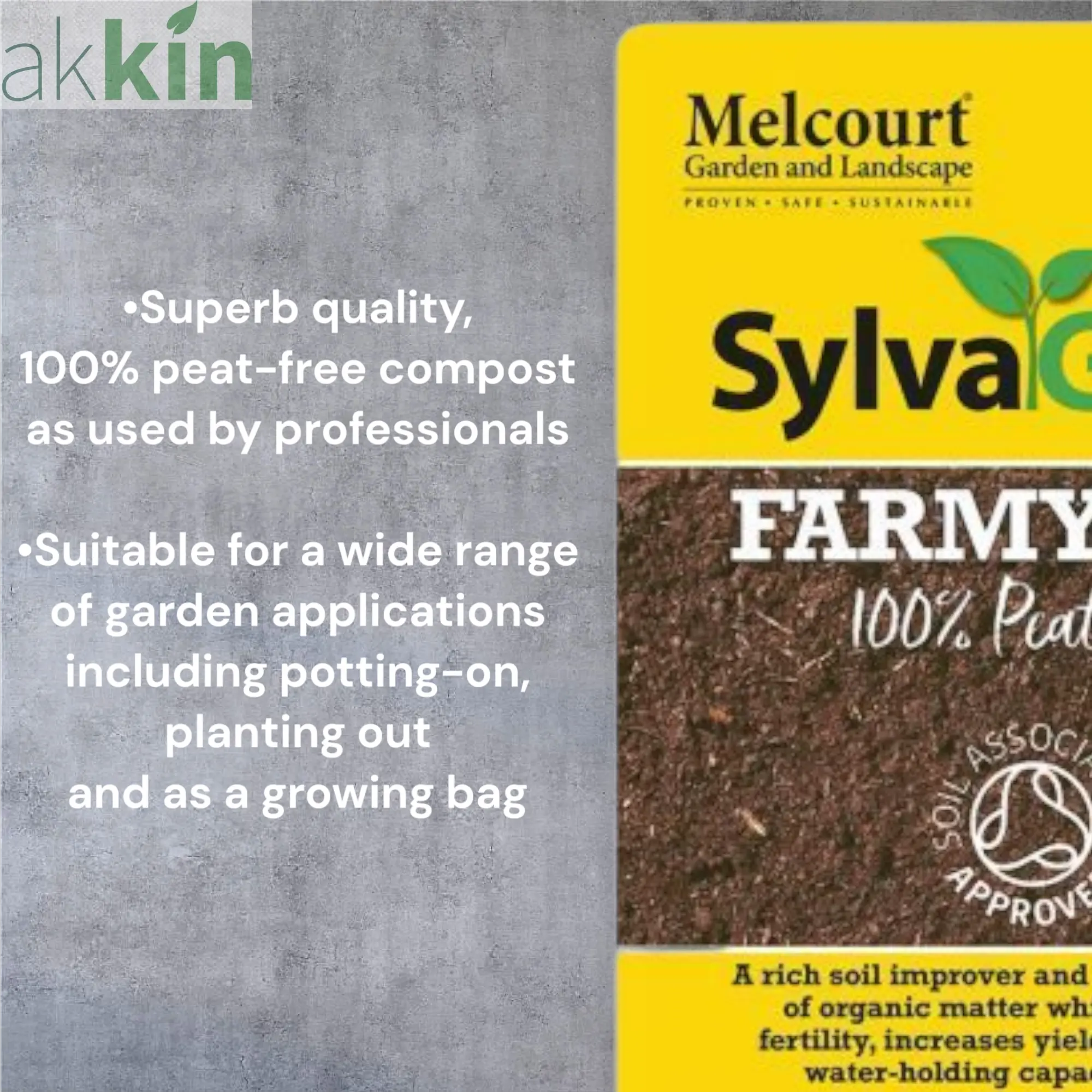 Melcourt SylvaGrow Farmyard Soil Improver – Peat-Free Organic Matter (RHS Endorsed) 50lt - Image 4